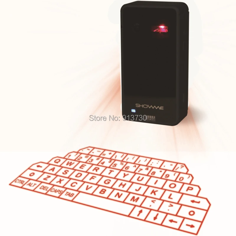 Virtual Laser Keyboard and Mouse for iPad iPhone tablet with Mini Bluetooth Speaker Wireless Bluetooth Keyboard