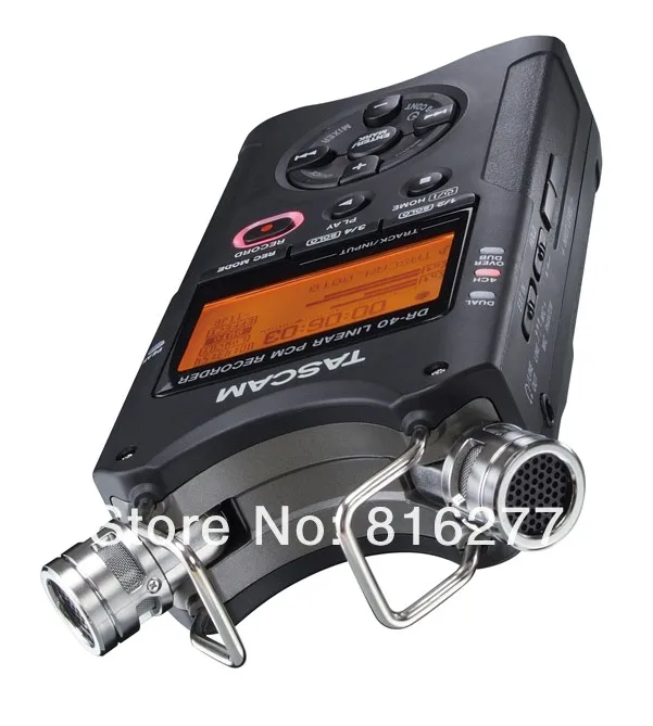 Горячая Tascam dr-40 ручной цифровой диктофон профессиональная записывающая ручка бренд акции