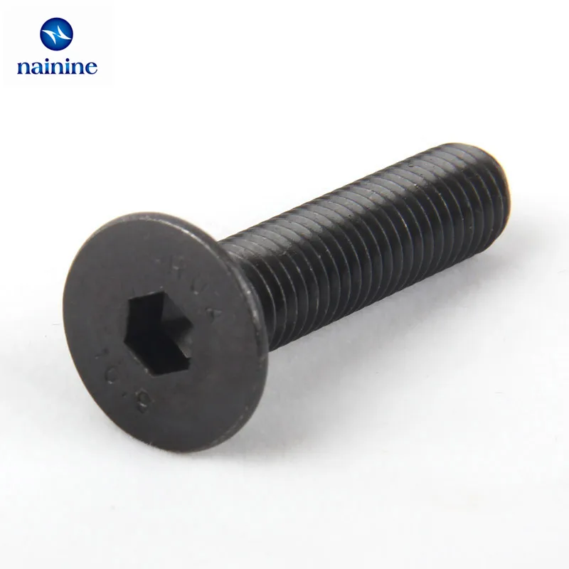 20/50Pcs M2 M2.5 M3 M4 DIN7991 Machine Screws Grade 10.9 Countersunk
