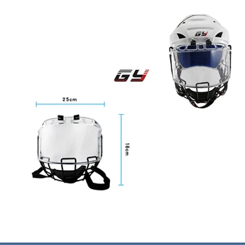 

Visor with Mask cage combination hockey helmet cage for hockey helmet