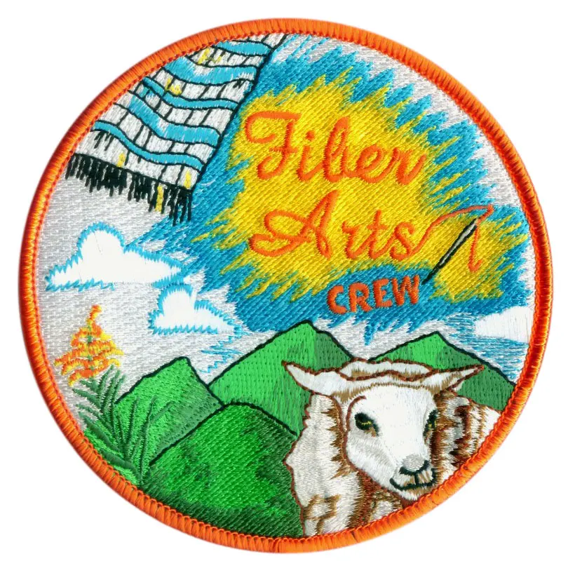 

Custom Embroidery Iron on Patch for clothing applique Any design any qty Welcome to customize with your logo factory direct OEM