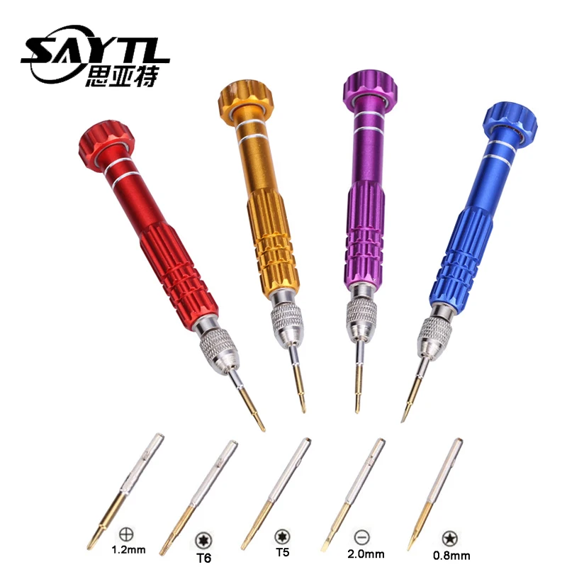 

5 in 1 Screwdriver Repair Kit phone opening for Watch Cell Mobile Phone DIY Disassemble Open Tool Precision Screwdrivers