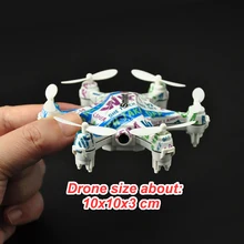 Drone With Camera OR No Camera Wifi Control 6 Axis Gyro 4CH LED Mini RC Drone 360 Degree Rollover A Key Return Toys Helicopters!