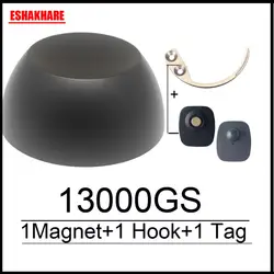 13000GS Гольф Универсальный Магнит деташер shoplifting Магнитная приспособление для удаления защитной бирки 1 ключ съемник для датчиков для