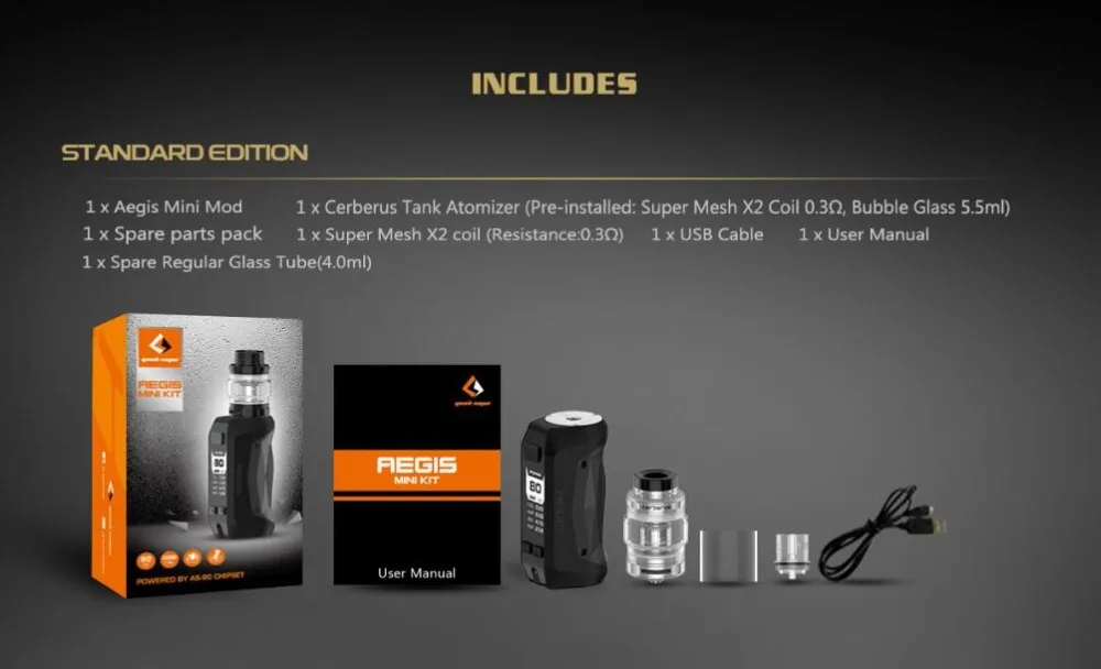 Geekvape Aegis Mini 80W Kit-9