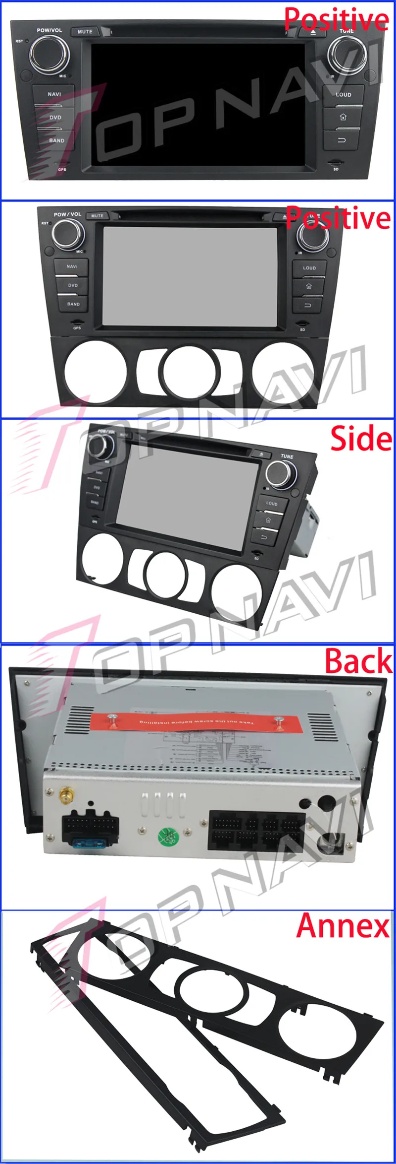 radio 2din For BMW E93 Cabriolet (2005-2012)
