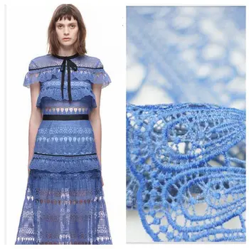 

Hot Sale Mesh Embroidered Lace Fabric African Fabrics For Dress Beautiful Tissus Fashion Tecidos Para Roupa Curtain Telas Cloth