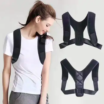 

Back Posture Corrector Brace For Women Men And Kids Adjusted Freely To Relieve Pain Shoulder Back Support Correction Corset