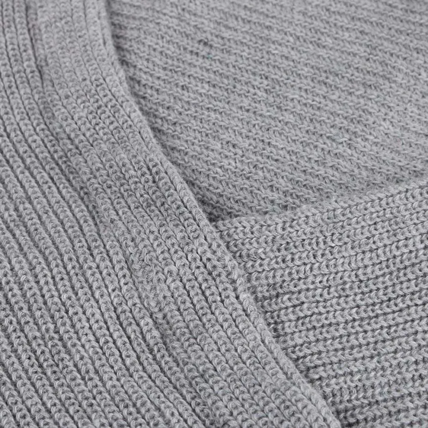 Женский длинный рукав Свободный кардиган вязаный свитер трикотаж с запахом свитера с шарфом