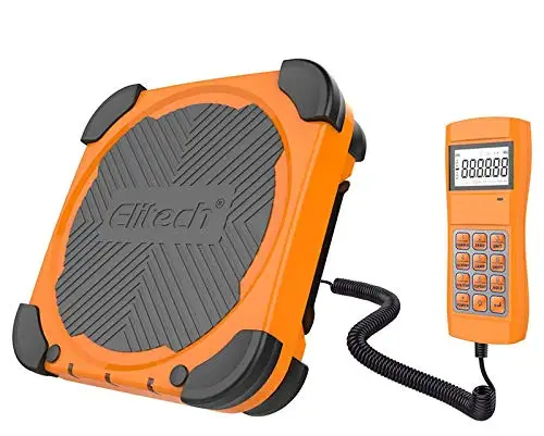 

Elitech LMC-300A Electronic Refrigerant Charging/Recover Scale Charging Valve 330LB/150KG