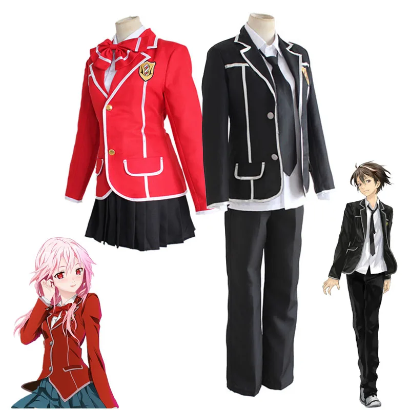 Anime Guilty Crown Gc Cosplay Inori Yuzuriha Ouma Shu Kuhouin Arisa Costume School Uniform Halloween Party Outfit Anime Costumes Aliexpress
