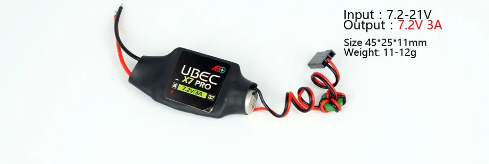 AEORC BEC UBEC Pro(3,3 V 3.5A/5 V 3.5A/5 V 5A/6 V 3.5A/7,2 V 3A/7,2 V 4.5A/9 V 3A/9 V 4.5A/12 V 3A /12 в 4,5 а) для RC - Цвет: AEBC613