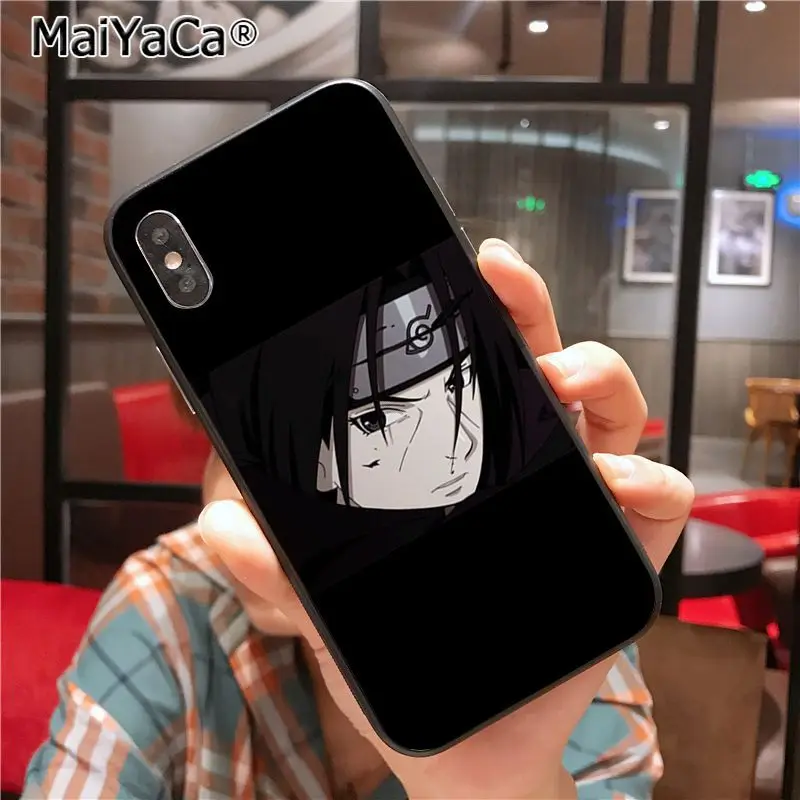 MaiYaCa Uchiha Itachi чехол для телефона для iphone 11 Pro X XS XR XS MAX 8 7 6 6S Plus 5 5S SE чехол