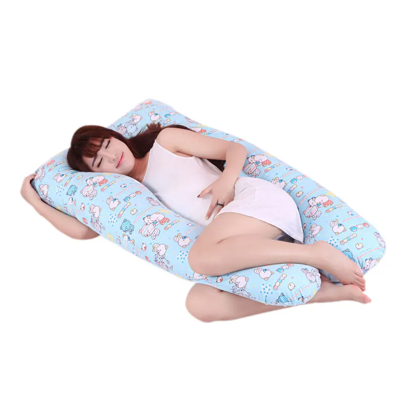 

New Arrival Home Textil Maternity Pregnancy Boyfriend Arm Body Sleeping Pillow Case Covers Sleep U Shape Cushion Cover Supplies