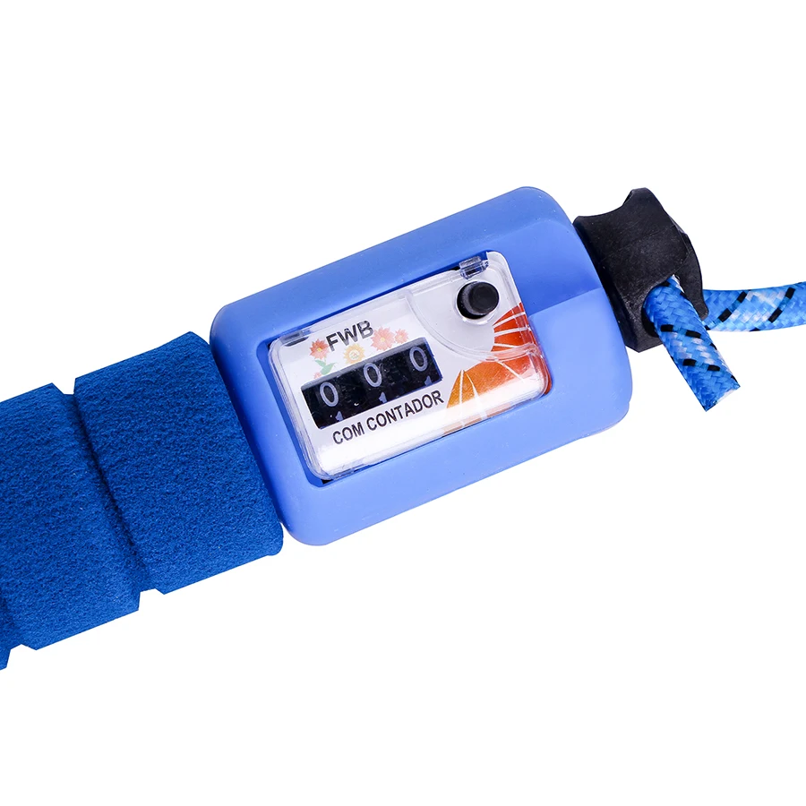 Jump Ropes With Counter Sports Fitness Crossfit Adjustable Fast Speed Counting Jump Skip Rope Skipping Wire Calories Blue Color Jump Ropes With Counter Sports Fitness Crossfit Adjustable Fast Speed Counting Jump Skip Rope Skipping Wire Calories Blue Color