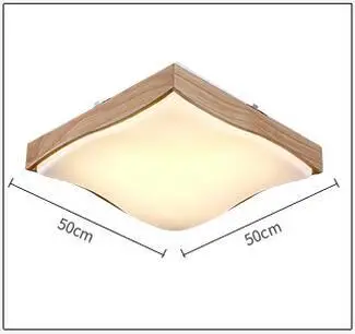 Твердой древесины светодиодный потолочный светильник Простой Личность Nordic исследование гостиная творческий Современная спальня свет