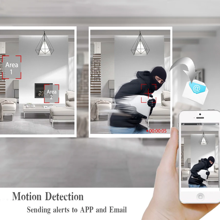 P2P HD 720P Карта WIFI Беспроводная ip камера наружная CCTV сеть Onvif 4 IR ночное видение ONVIF