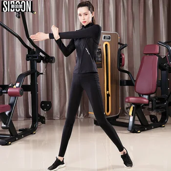 

3pcs Sports Wear for Women Gym Clothes Running Sport Suit Set Workout Clothes for Female Sport Bra+Yoga Pants Leggings Set
