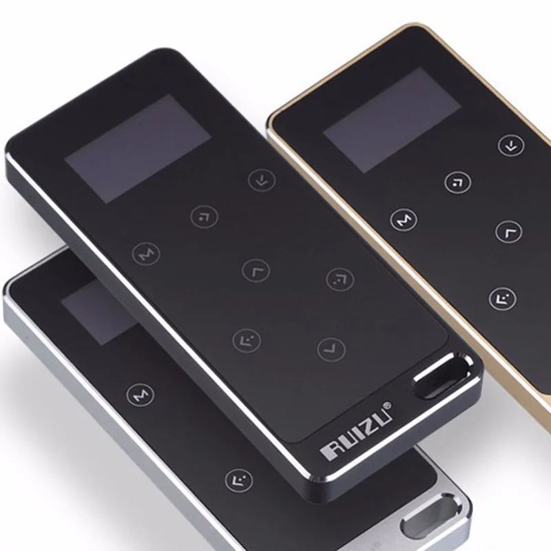 RUIZU X05 металлический HIFI MP3 плеер с 8 Гб памяти и экраном сенсорная кнопка play 100h