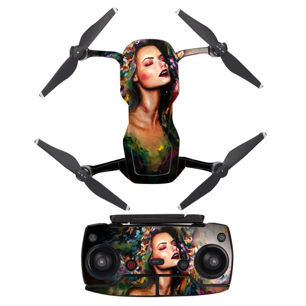 Супермен DJI Mavic Air стикер s батарея наклейка пульт дистанционного управления кожи