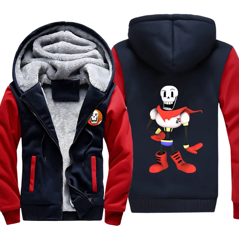 

Undertale Papyrus Sweatshirt Winter Hoodie Jacket for Men Women Clothing