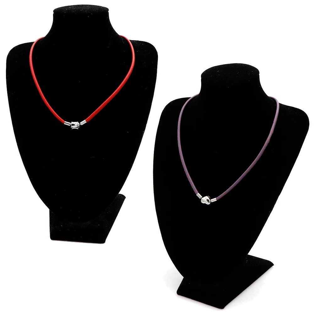 ZP-BL1014 leather necklace (1)
