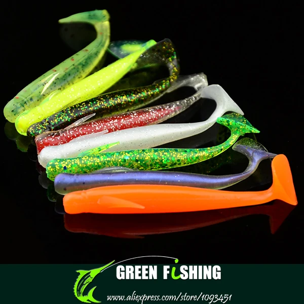 

Free shipping 6pcs 8cm 2.5g soft Pesca Artificial Lure Fishing Worm Jig Head Soft Lure Fly Fishing Bait Fishing Lure