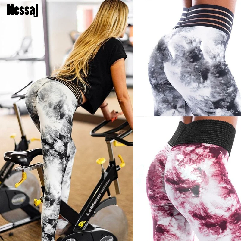 

Nessaj Fashion 3D Printing High Waist Leggings Women Push Up Sexy Workout Jeggings Elastic Fitness Legging Skinny Casual Pants