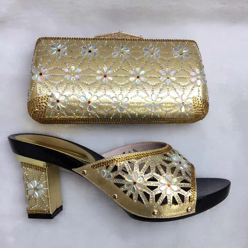 Online Get Italian Gold Shoes With Matching Bags Aliexpress Very Nice Gold Color Italian Shoes With Matching Bags Yz31 Hot Ing African Women And Set For Young Lady