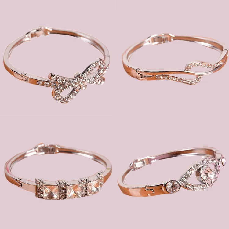 Fashion Jewelry New Crystals Women Bracelet White ...