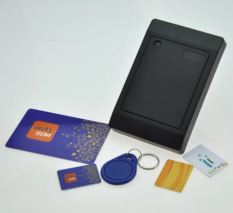 Водонепроницаемый черный Цвет Управление доступом Wiegand 26 125 кГц RFID EM ID Card Reader