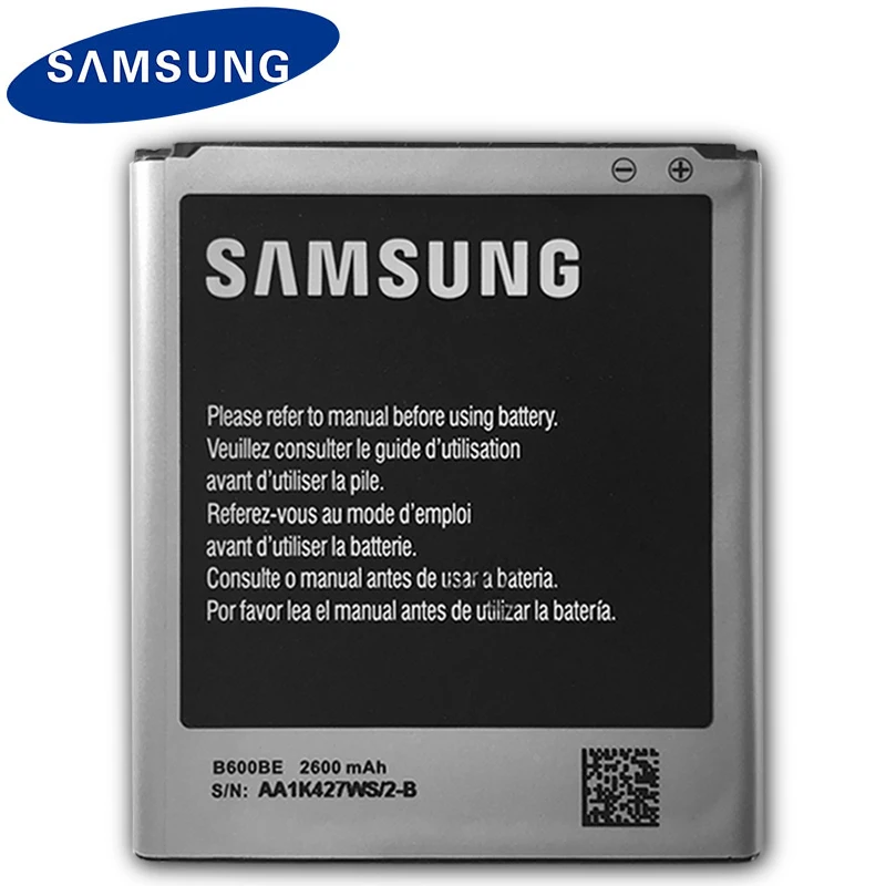 SAMSUNG оригинальный аккумулятор телефона B600BE для Samsung GALAXY S4 I9500 I9502 i9295 GT-I9505 I9508 I959 i337