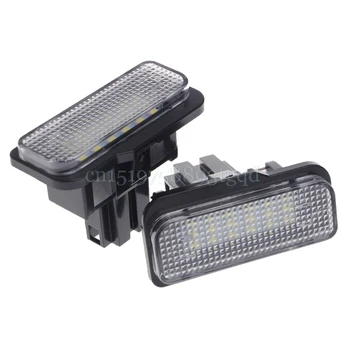 

2 Pcs 18 LED SMD No Error License Plate Light For Benz W203 W211 W219 R171