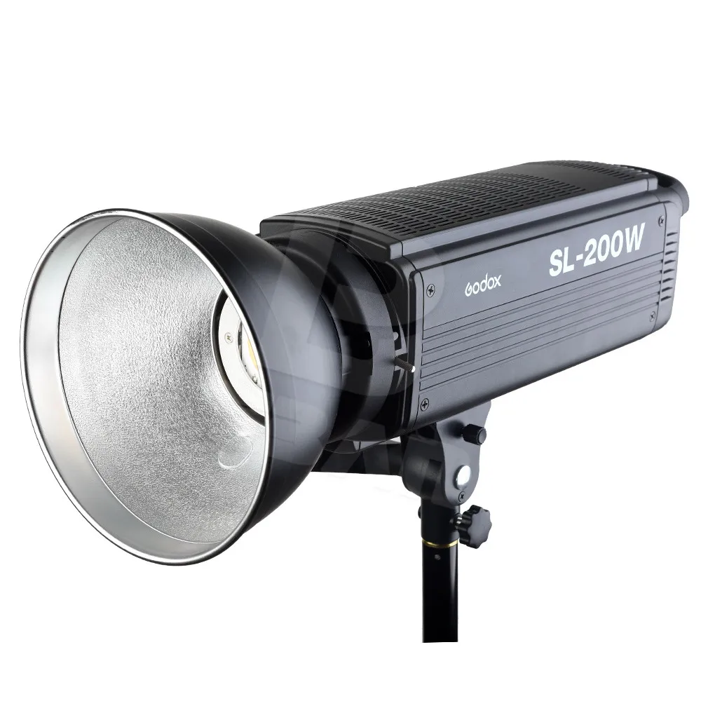 Godox-ホワイトバージョンsl200w ledビデオライト,lcdパネル,結婚式 