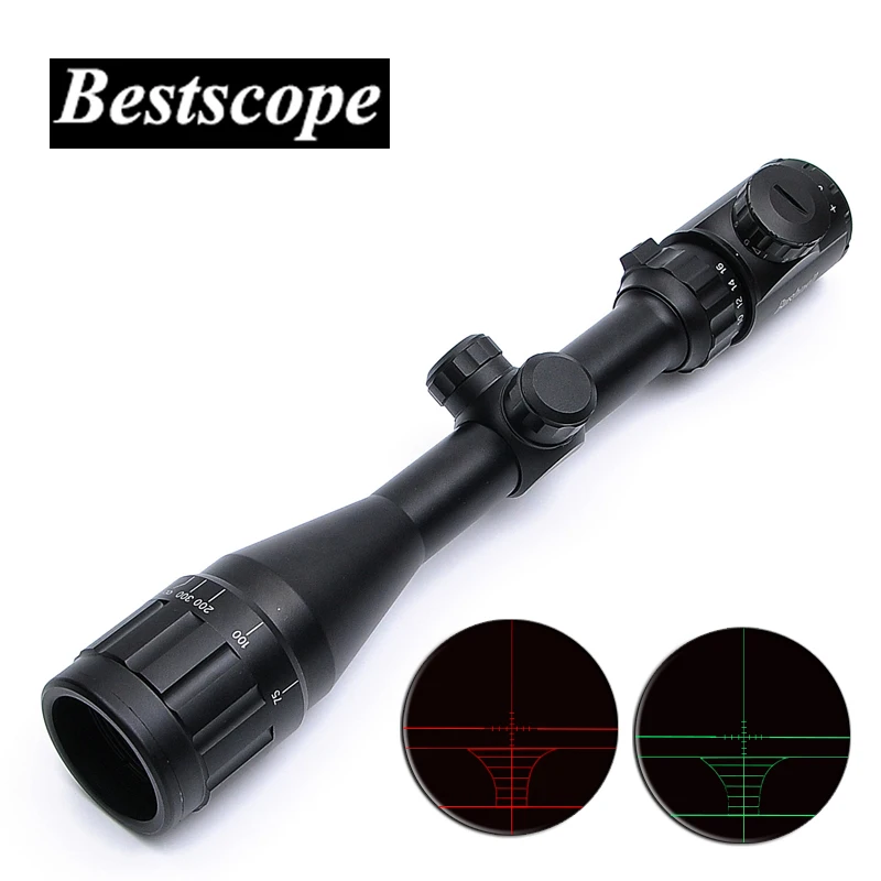B Brand 4-16X40 AOEG Optics Riflescope Red&Green Dot Illuminated Sight Rifle Scope Sniper Gear For Hunting Scope Airsoft Rifle