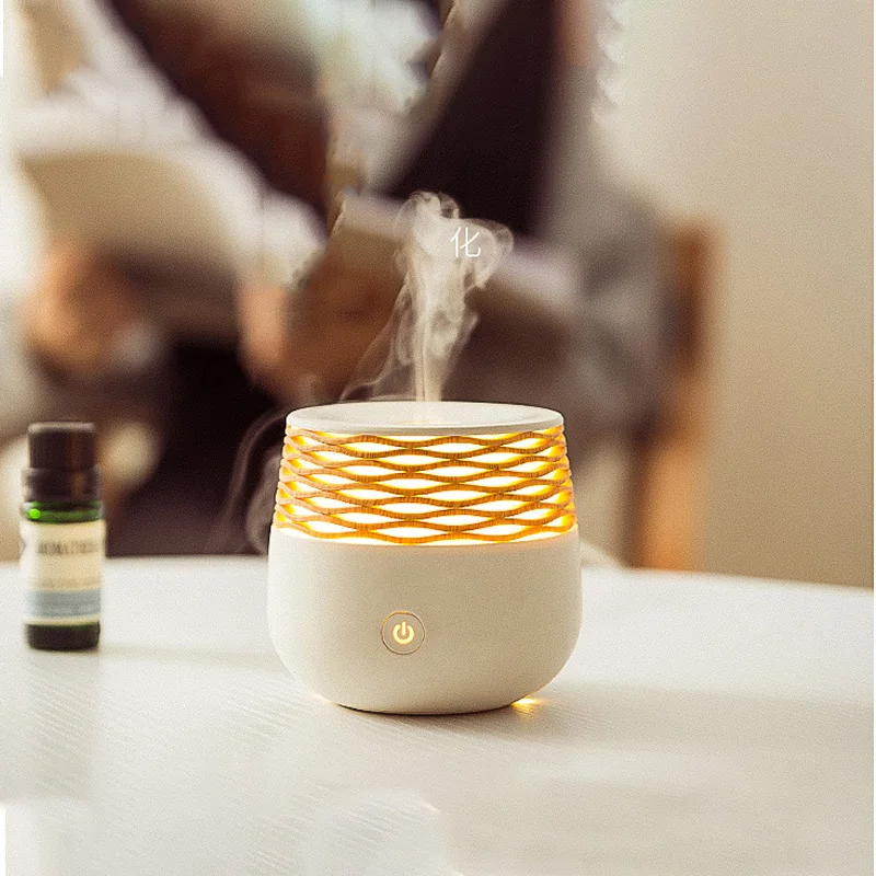 

Electric Aromatherapy Ultrasonic Humidifier Essential oil Aroma Diffuser Led light Mist Maker Fogger Mini USB Air Humidifier