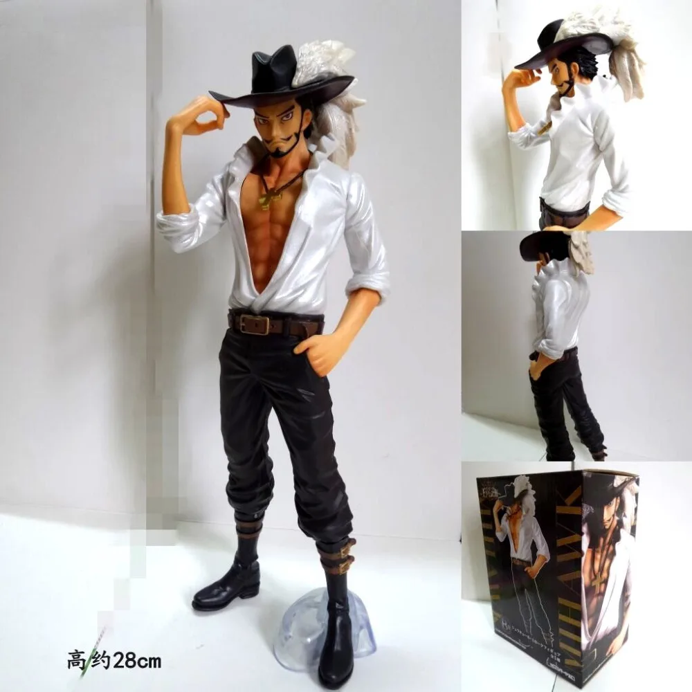 

One Piece Dracule Mihawk Hawk Eye Ver. Action Figure PVC 28cm high Statue Toy no box (Chinese Version)