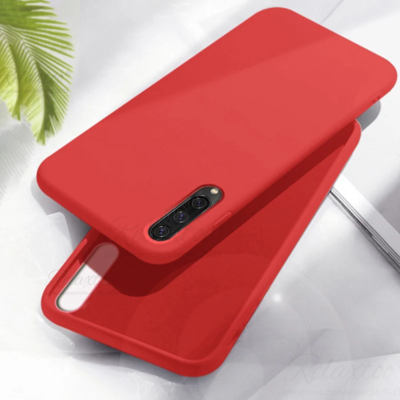 Candy Color Silicone Cases for Huawei P30 Pro Lite Case Soft Liquid TPU Shockproof Cover P 30 P30Lite P30pro Coque | Мобильные