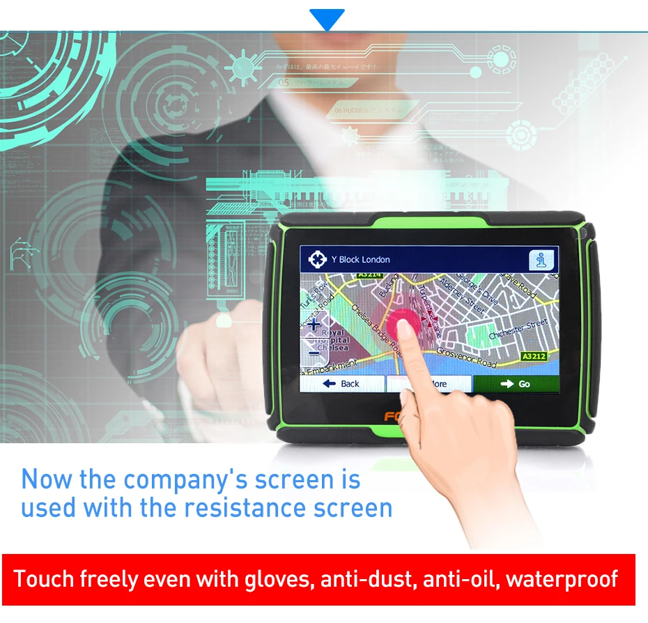 GPS Navigation TF touch screen