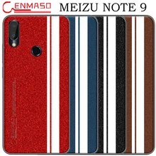Dla Meizu uwaga 9 powrót Case dla Meizu M9 uwaga Pearl PU skóra pełna ochronna etui na telefon do Meizu uwaga 9 Note9, odporna na wstrząsy pokrywa(China)