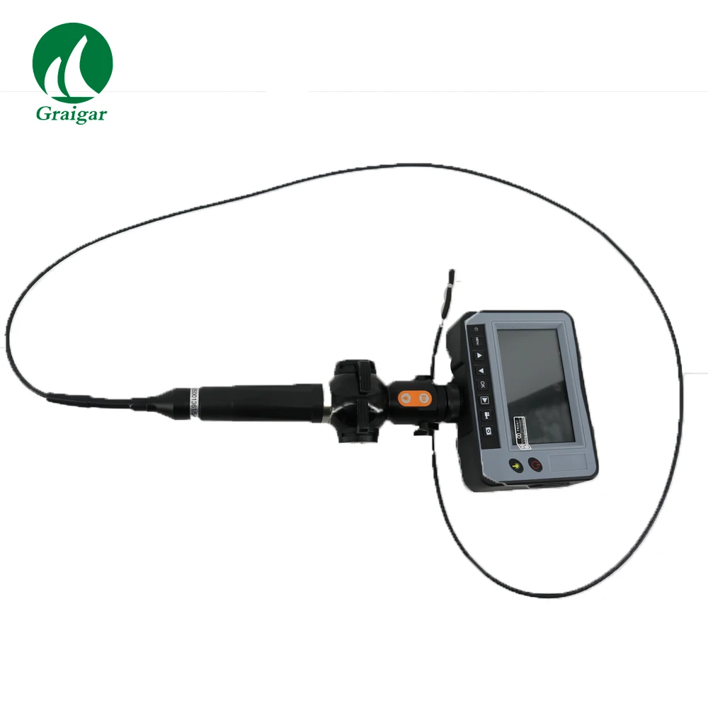DR4540F Handheld Industry Endoscope 3.9mm 90 degrees Camera Four Direction Operating Rod Control and Guide Bearing DR4540F Handheld Industry Endoscope 3.9mm 90 degrees Camera Four Direction Operating Rod Control and Guide Bearing
