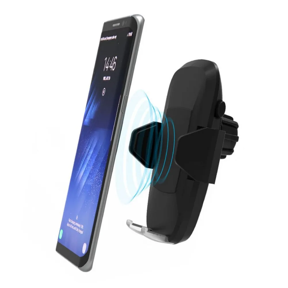 

2017 Universal Qi Wireless Charger Fast Charging Phone Charger Car Mount Transmitter Holder Stand For All QI-enabled Devices