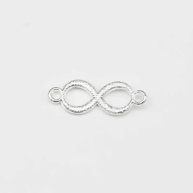 6 шт. Digitale 8 Zilver / Goud Infinity Symbolen Metalen Charm коннектор аксессуары voor Vrouwen Mannen повязка на