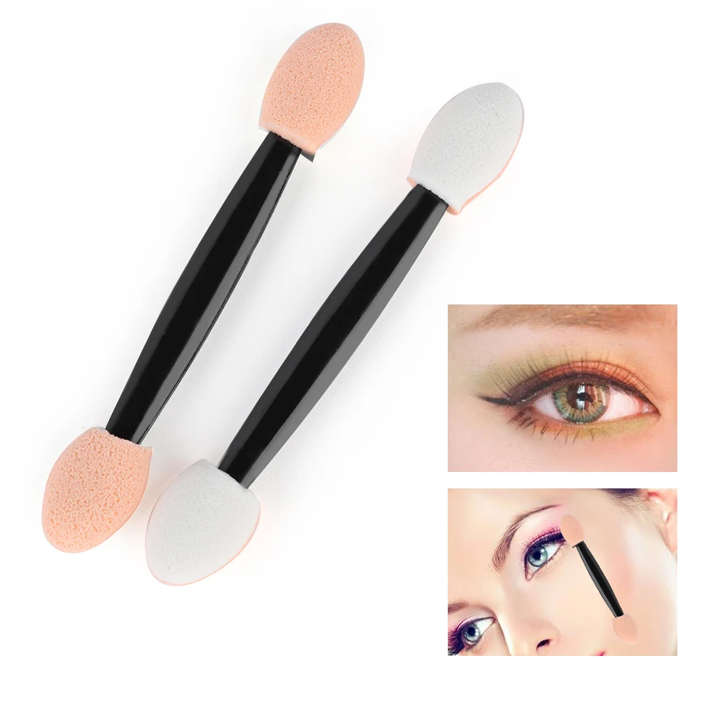 Buy 10Pcs/Pack DIY Women Double head Eye Shadow Sponge