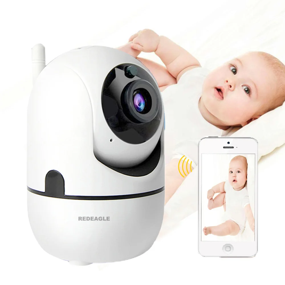 REDEAGLE Baby Monitor 2 way audio smart font b Wireless b font Wifi Security Camera Motion