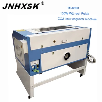 

JNHXSK TS6090 100W W2 reci Ruida Laser engraver machine Cutter machine CNC Router co2 laser engraver