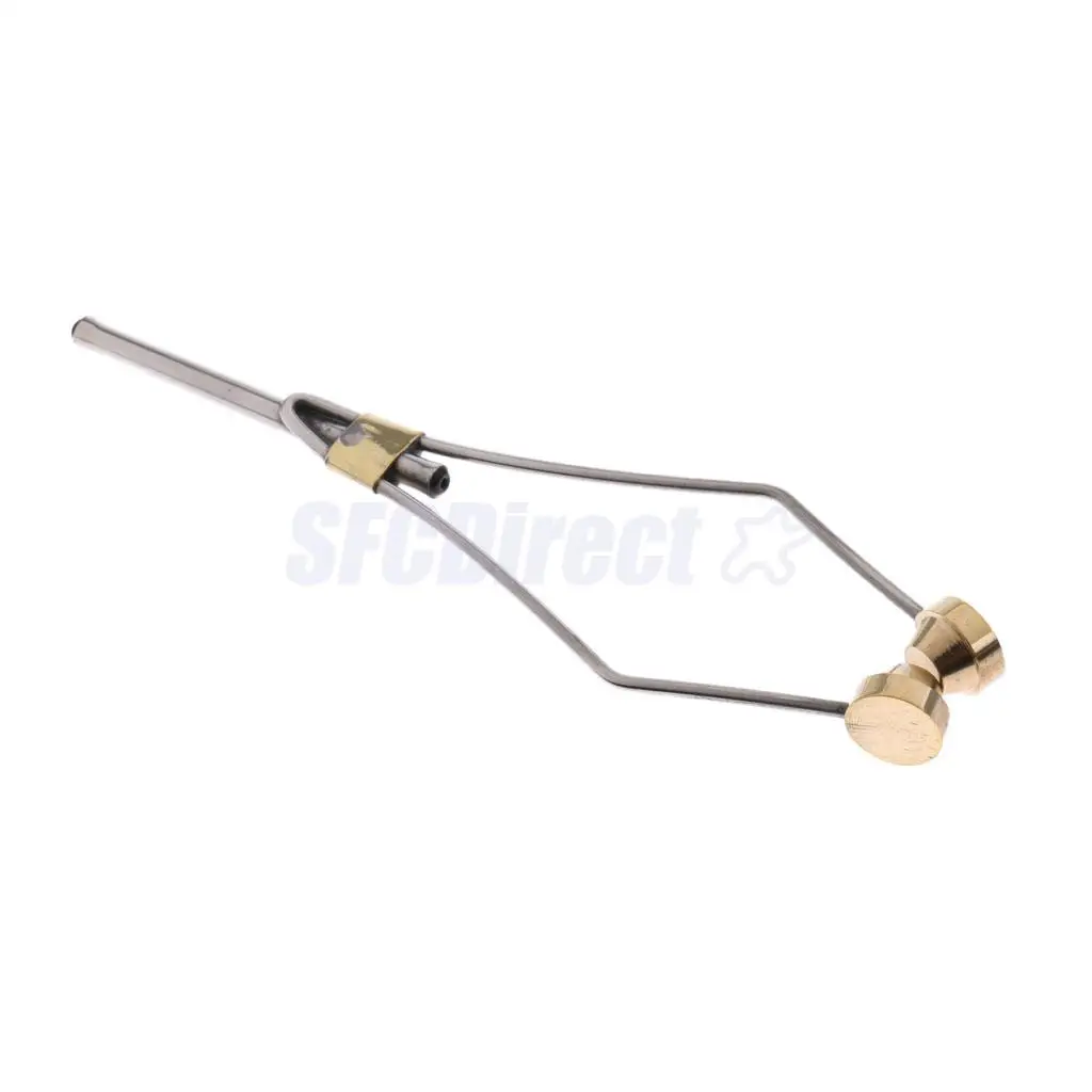 Stainless Steel and Brass Bobbin Holder, Fly Fishing Tool, Fly Tying Tool