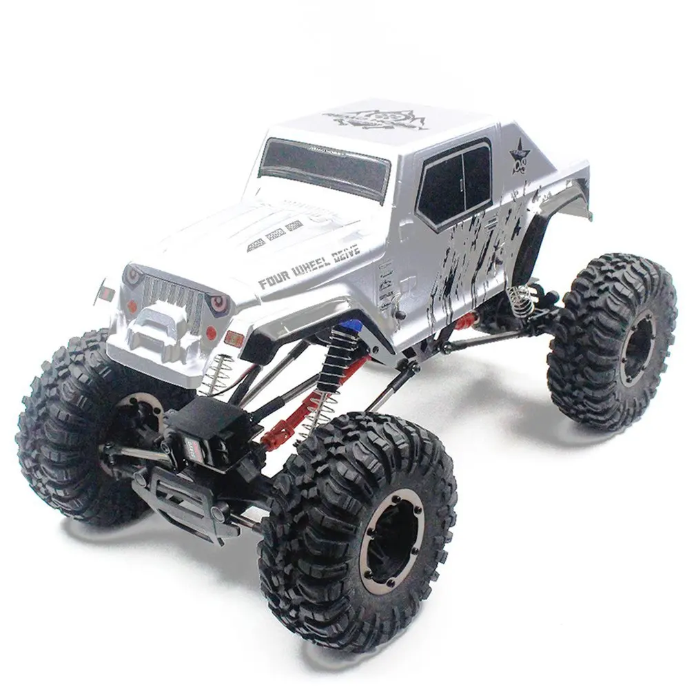 

Remo 1071-SJ 1/10 2.4GHz 550 Brushed RC Car Off-road Truck Rock Crawler RTR Automatic Vehicle Toys Car for Children Gift zc