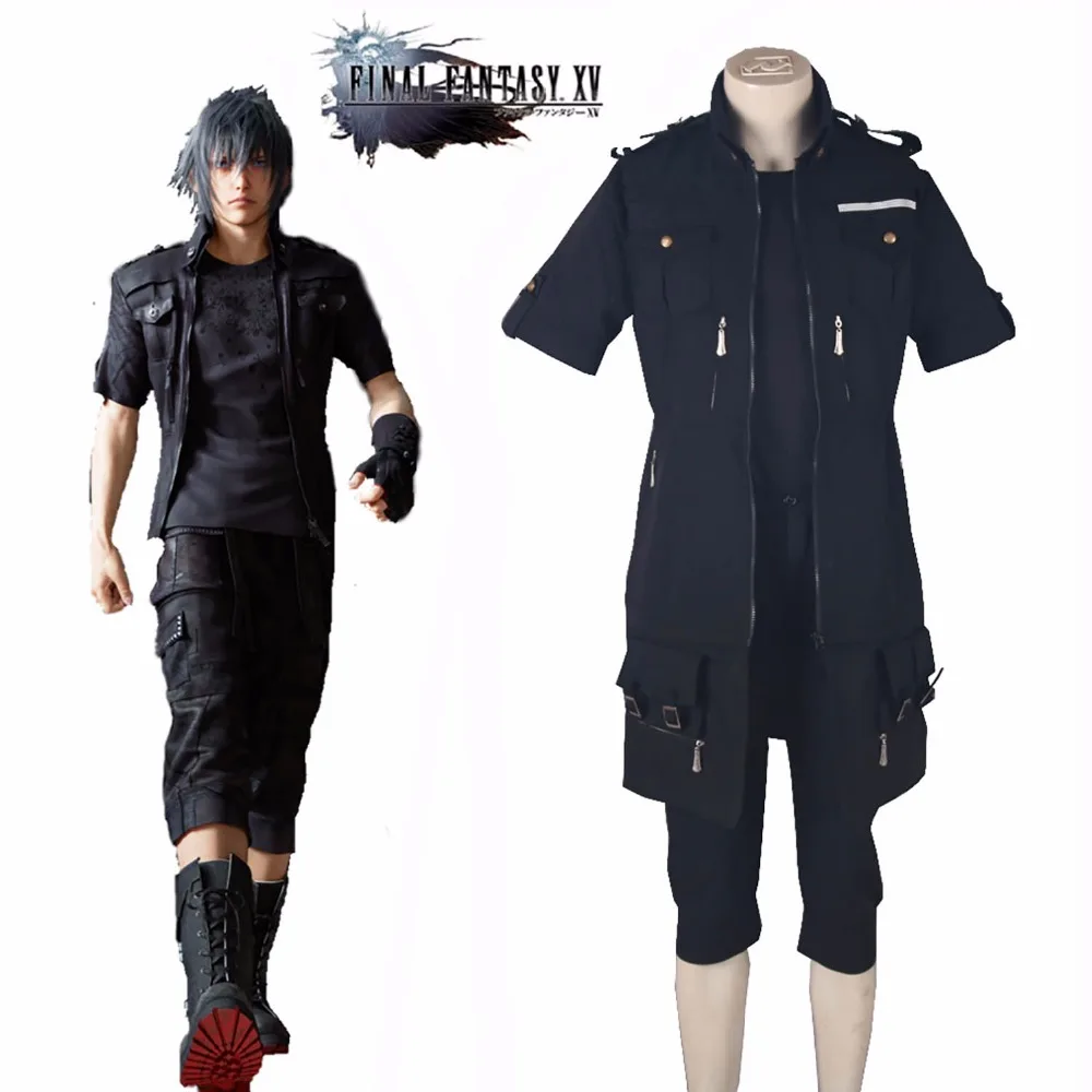 final xv noctis lucis cosplay costume game ff15 final xv size