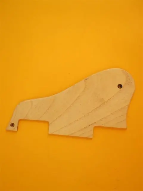 1 Pz Unfinished Legno Fatto A Mano Ailanto Pickguard Per Gibson Es-Breve #2004
